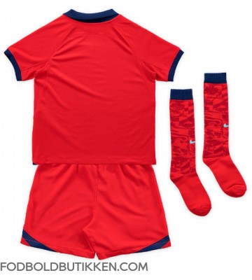 England Udebanetrøje Børn VM 2022 Kortærmet (+ Korte bukser)